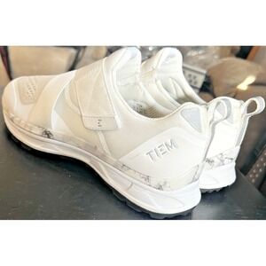 TIEM Women's Size 8.5 Slipstream Indoor Cycling Shoes White/Marble